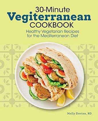 30-Minute Vegiterranean Cookbook by Molly Devine